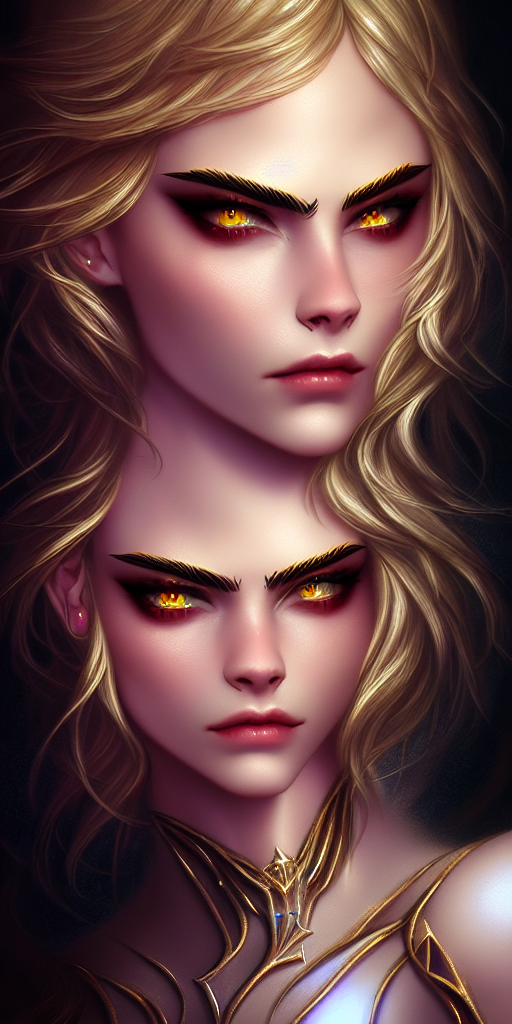 Waifu Diffusion Prompt Portrait Of Cara Delevingne Prompthero