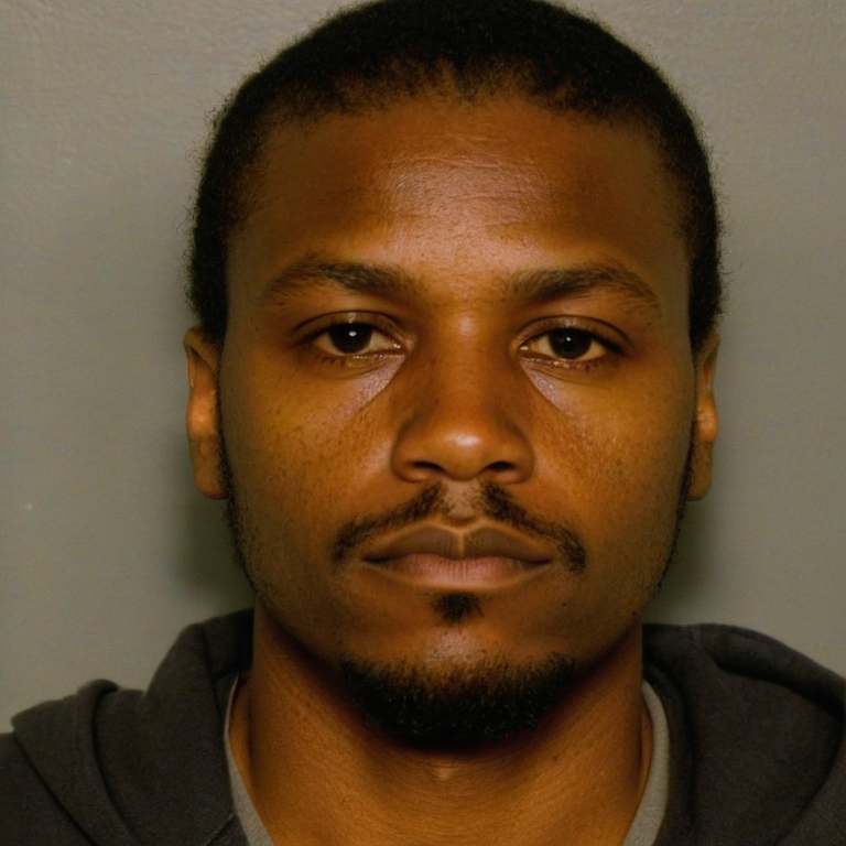 front shot, mugshot photo of a   looks at viewer, cinematic shot