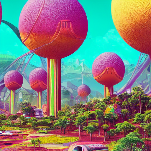 Stable Diffusion prompt: human colony on unknown planet - PromptHero