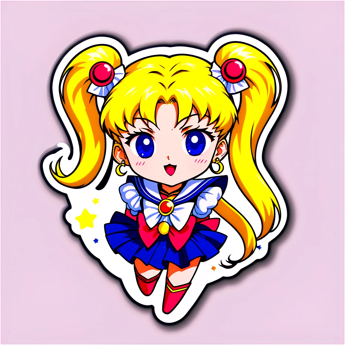 tsubasa sailor-moon stickers