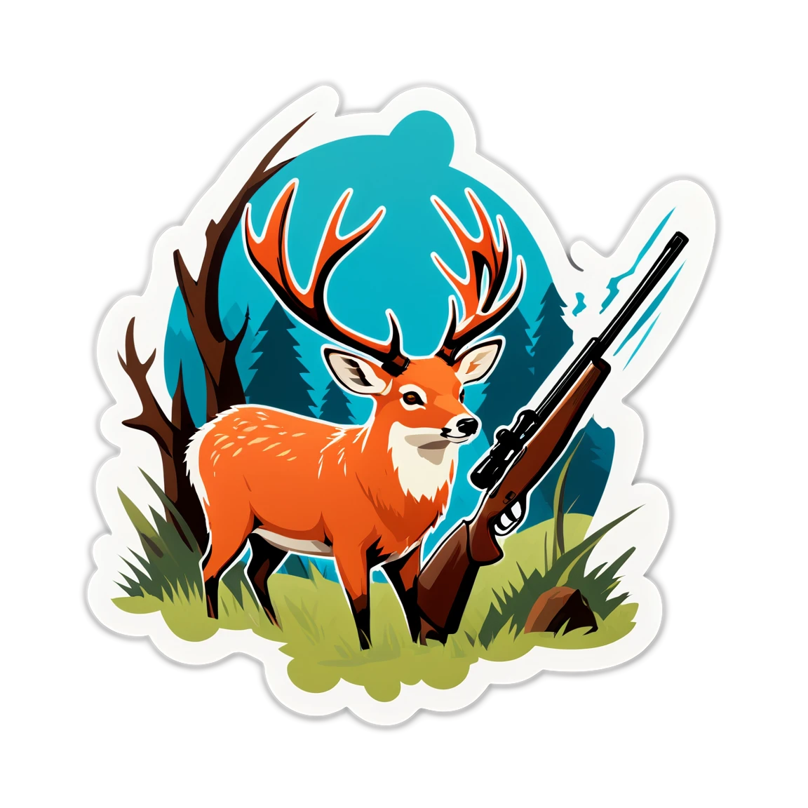  hunting stickers