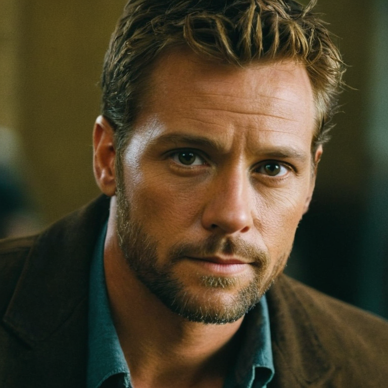 front shot, actor photo of a   looks at viewer, cinematic shot