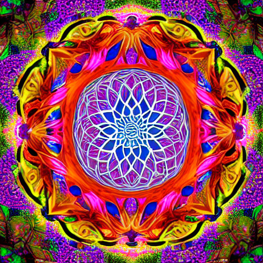 Stable Diffusion prompt: Mandala Altar, Flower of Life, - PromptHero