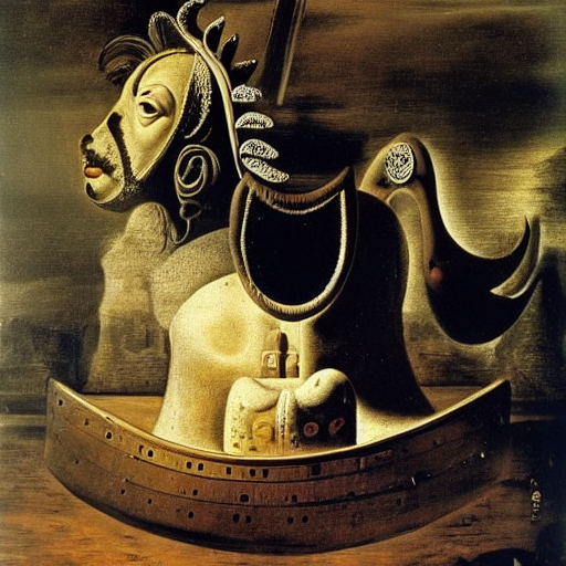 by Rembrandt by Salvador Dali