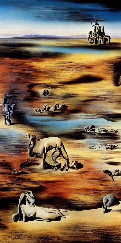 by Salvador Dali
