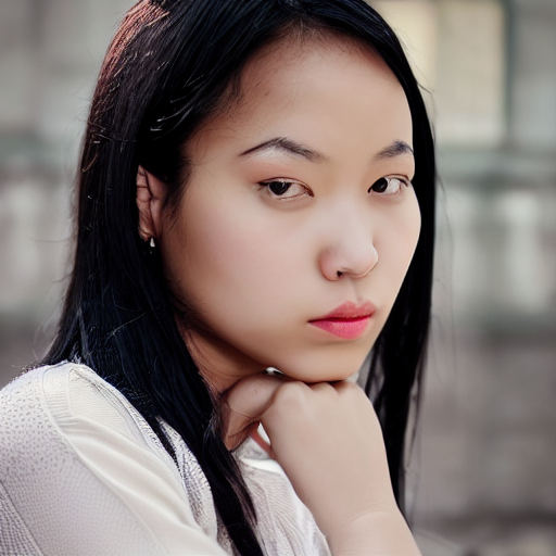 Stable Diffusion prompt: portrait photo of a asia young - PromptHero