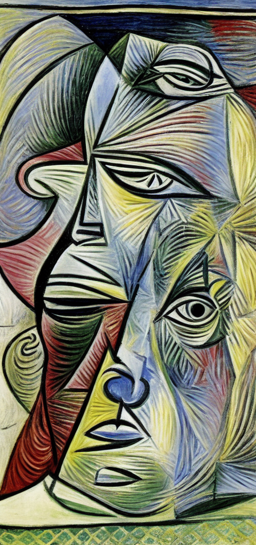 Self portrait  by Picasso