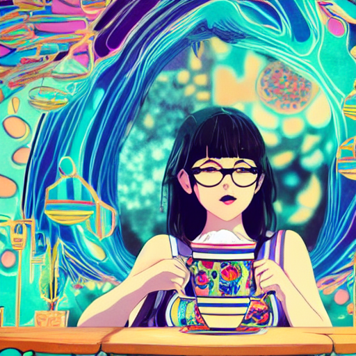 Stable Diffusion prompt: cute girl in blue dress black - PromptHero