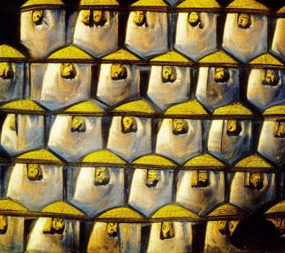 by Rembrandt by Picasso