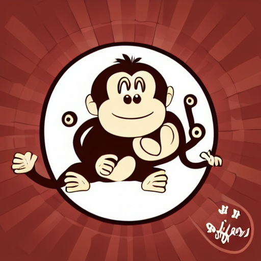 Stable Diffusion prompt: A greeting monkey, Vector - PromptHero
