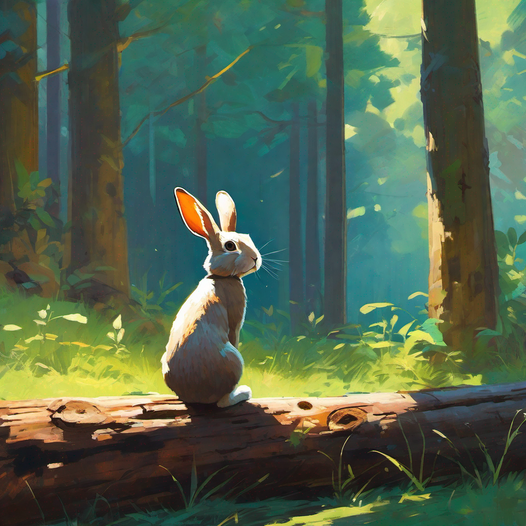 Title: Dreaming of Animal Antics in the Forest of Dreams!