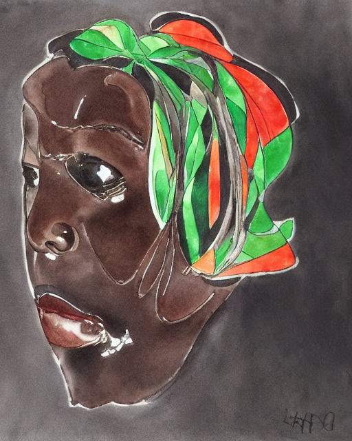 A handsome dark skinned prince