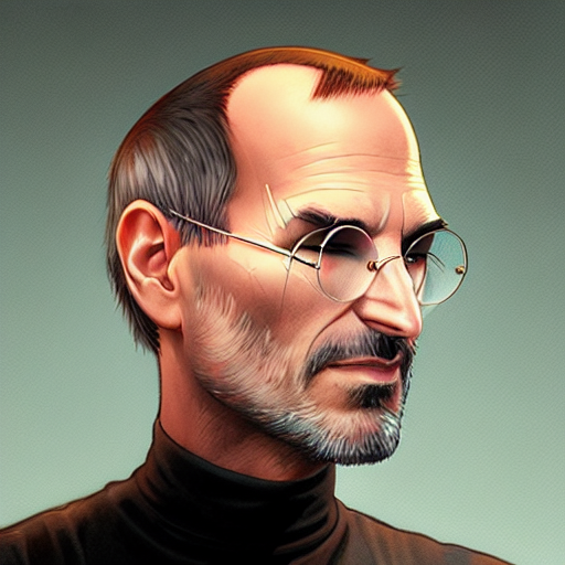 Stable Diffusion prompt: Steve Jobs, medium shot close - PromptHero