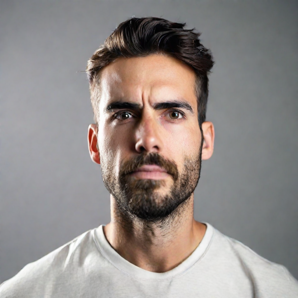 front shot, photo of   looks at viewer, cinematic shot