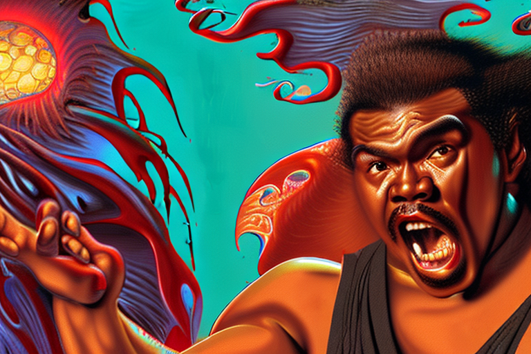 Stable Diffusion prompt: Movie The Last Dragon, Sho -nuff - PromptHero