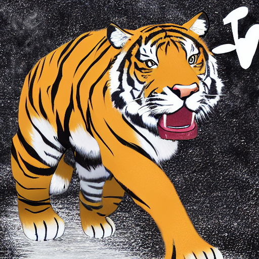 Waifu Diffusion prompt: Tiger as samurai realistic - PromptHero