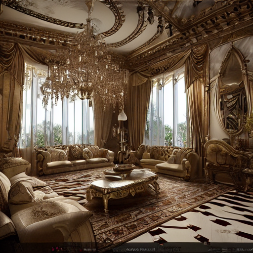 Stable Diffusion prompt: luxurious mansion in the style - PromptHero