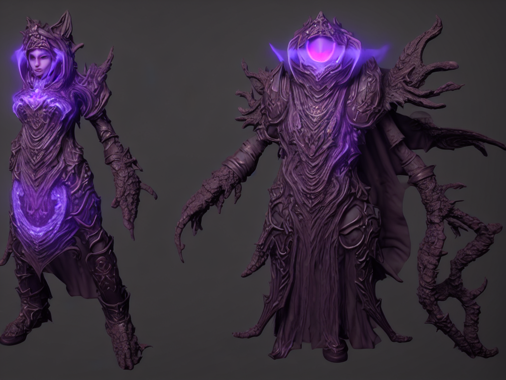 Stable Diffusion prompt: character design, void arcanist, - PromptHero