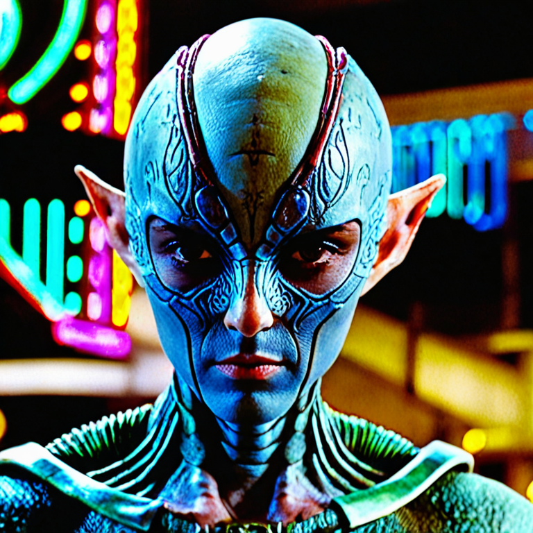 front shot, actor photo of a Gri  looks at viewer, cinematic shot