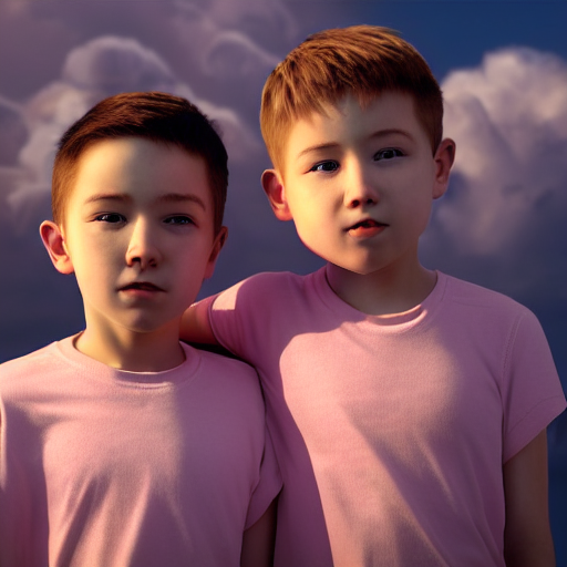 Stable Diffusion Prompt: Photorealism, Two Young Boys - PromptHero