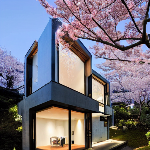 Stable Diffusion prompt: High resolution futuristic house - PromptHero