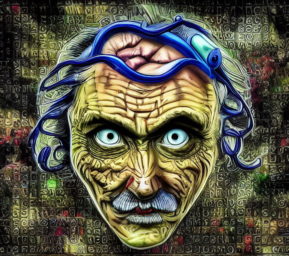 A mad scientist, realistic, HD color photograph