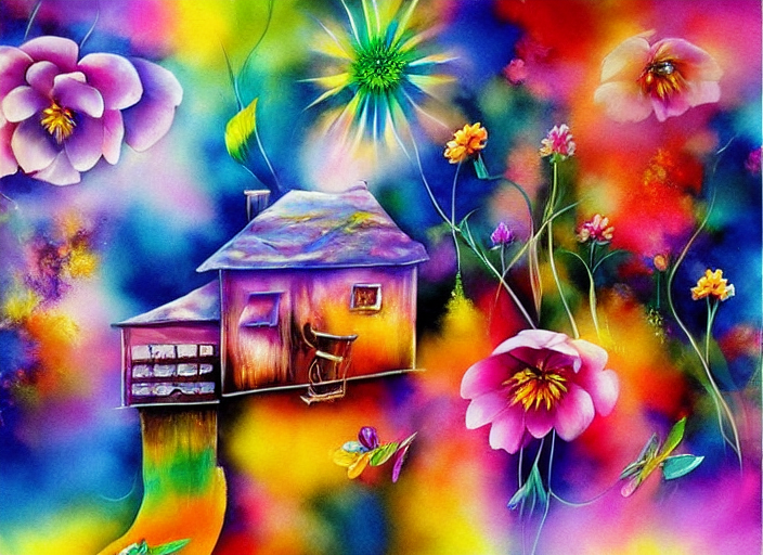 Colorful and realistic 