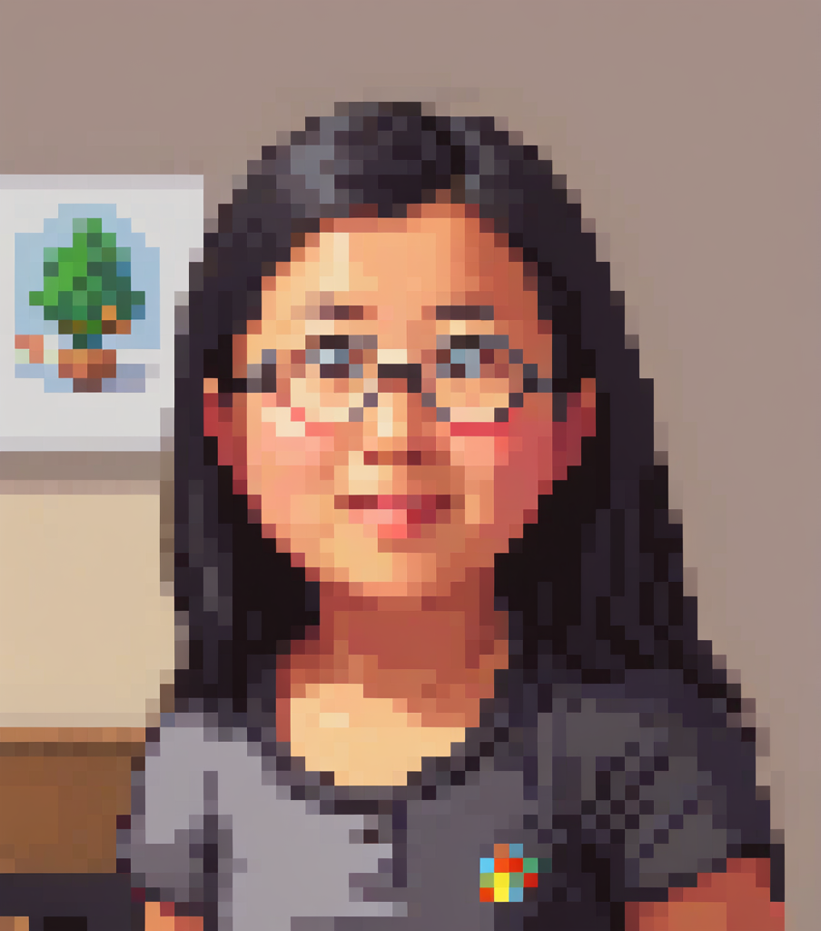 video game ⇛ a person