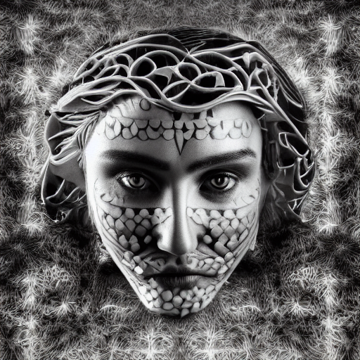 A man with high cheekbones , HD color photograph