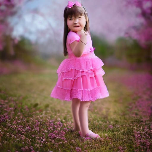 Stable Diffusion prompt: little girl in a pink dress hd, - PromptHero