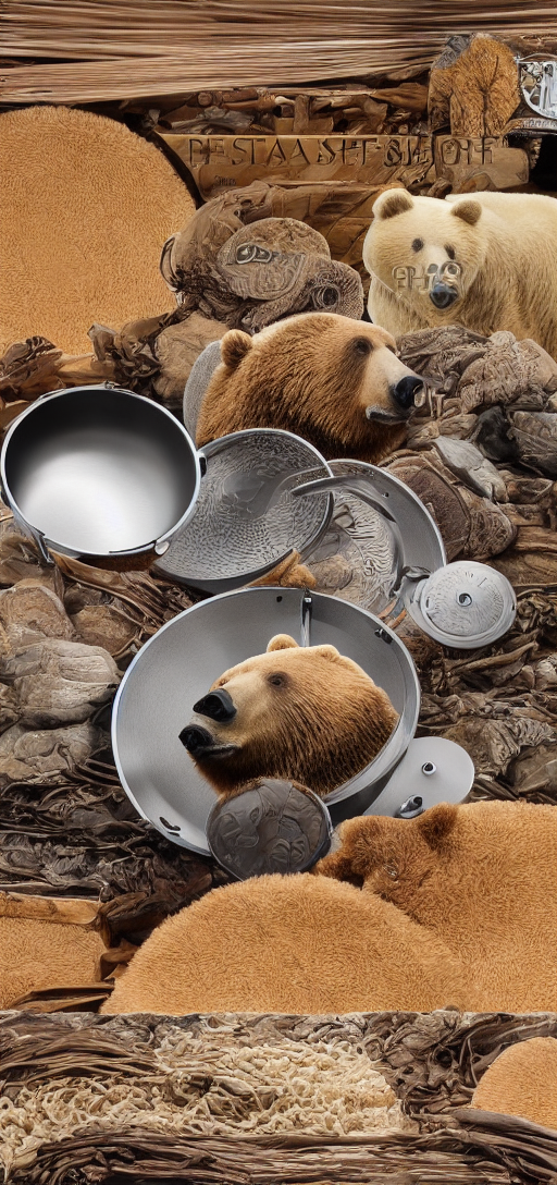 Bear pans