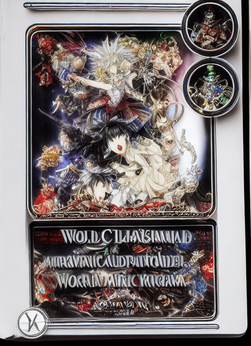 World class magician by Yoshitaka Amano 