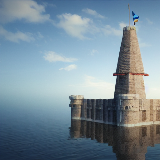 Stable Diffusion prompt: 3D render of a floating - PromptHero