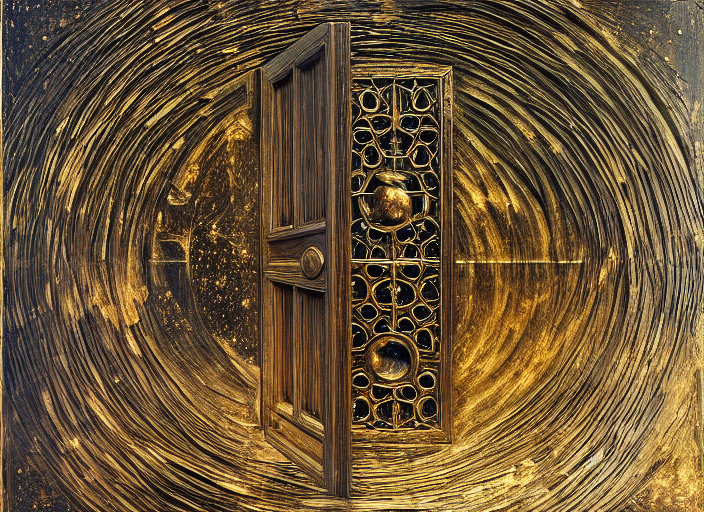 A door to the universe by da Vinci