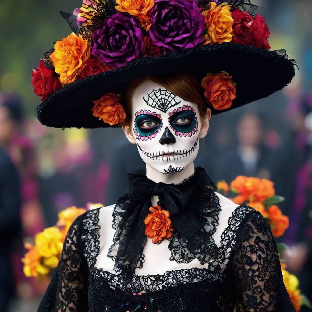 Grabielairu catrina run with an api on replicate