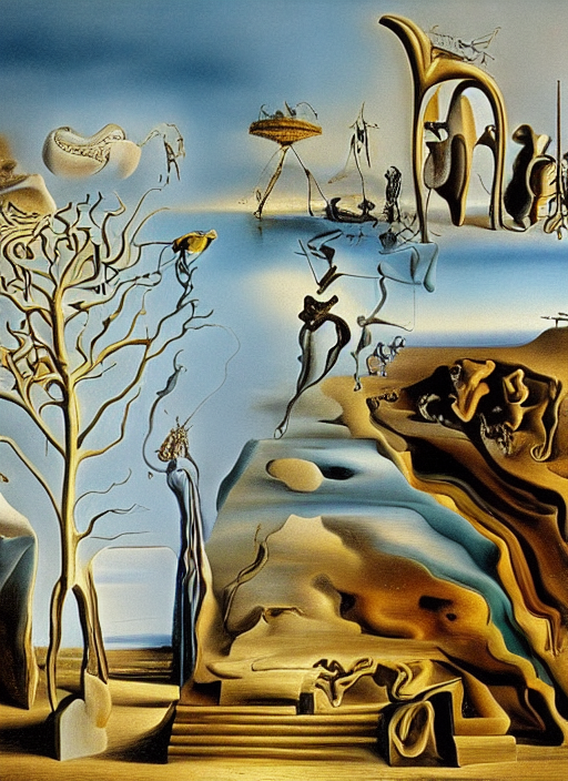 by Salvador Dali