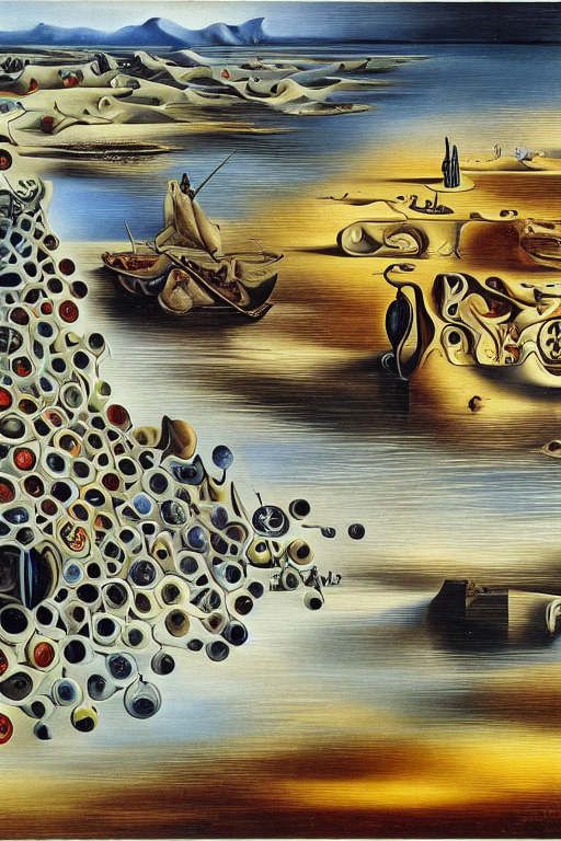 Cf by Salvador Dali