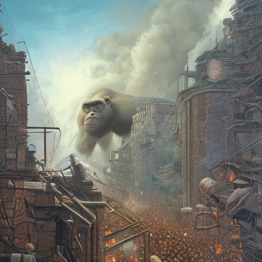 Apes Destroy Wall Street