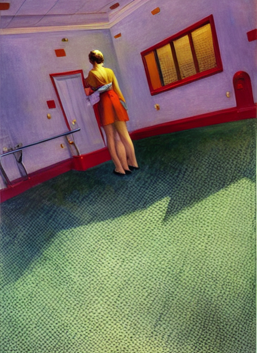 by Edward Hopper
