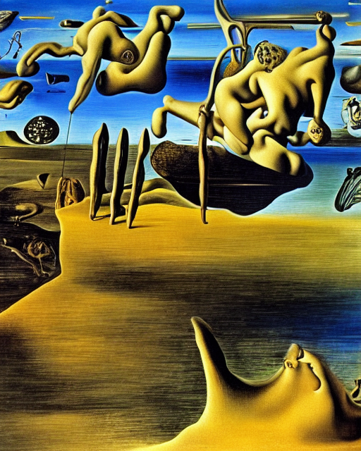 by Salvador Dali