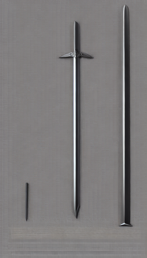 À 3D sword 