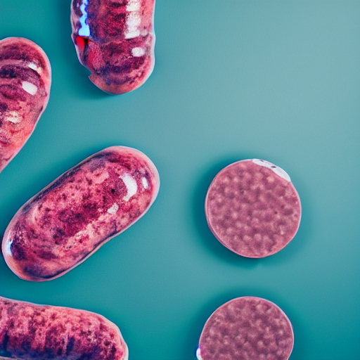 Bacterias or sausages infecting people