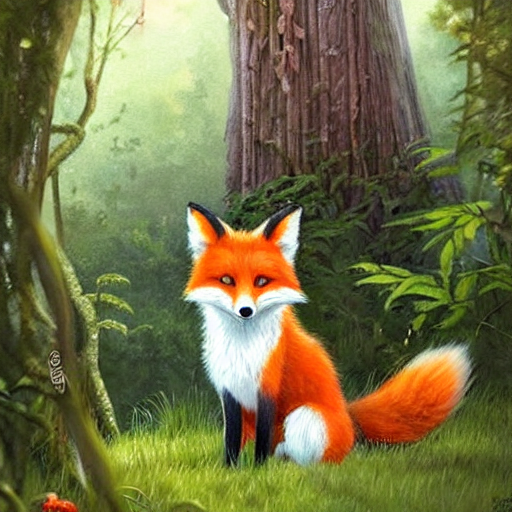 "The Fantastic Fox and the Door to More: A Tale of Whimsy and Wonder"