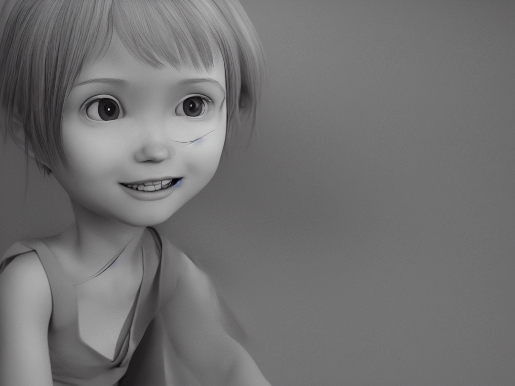 Stable Diffusion prompt: A pixar style little girl, - PromptHero