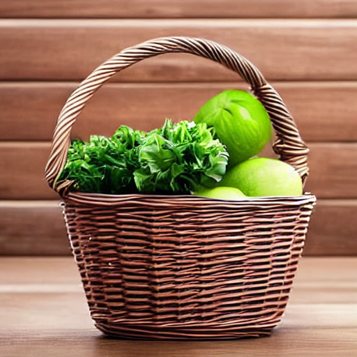 wicker basket filled with virtual meetings