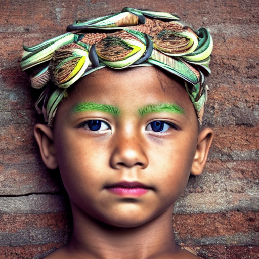 a normal boy, color , photograph