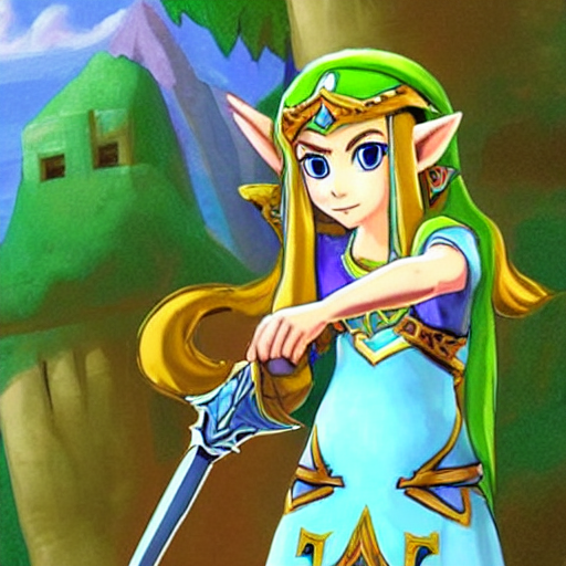 Stable Diffusion Prompt: Princess Zelda From The Legend - Prompthero