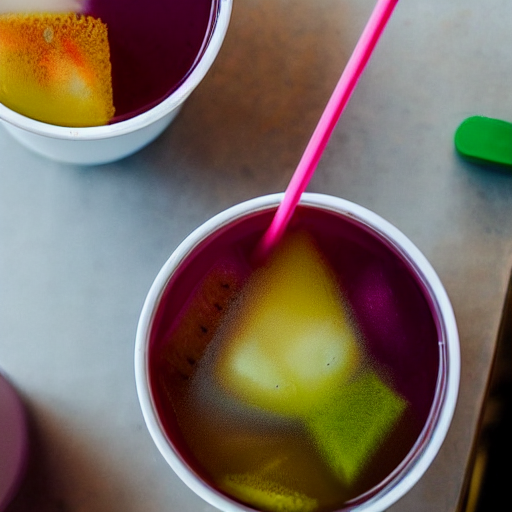 Stable Diffusion prompt: two cups of bubble tea - PromptHero