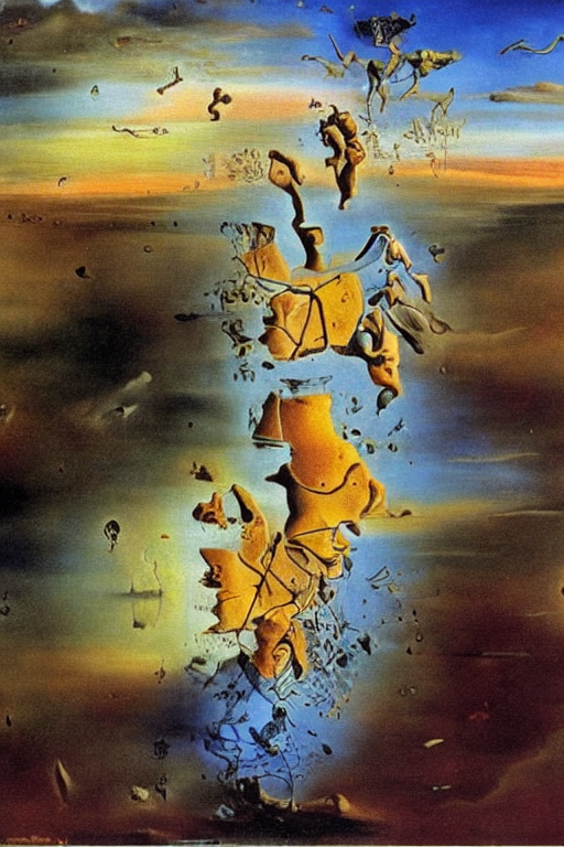 by Salvador Dali