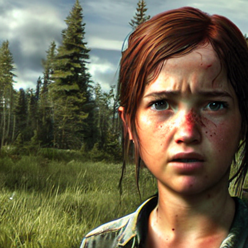Stable Diffusion prompt: Ellie from the last of us 2, - PromptHero